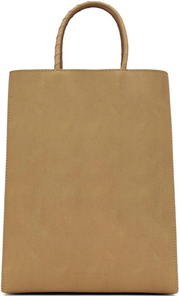 商品Bottega Veneta|Beige 'The Small Brown Bag' Tote,价格¥14162,第1张图片