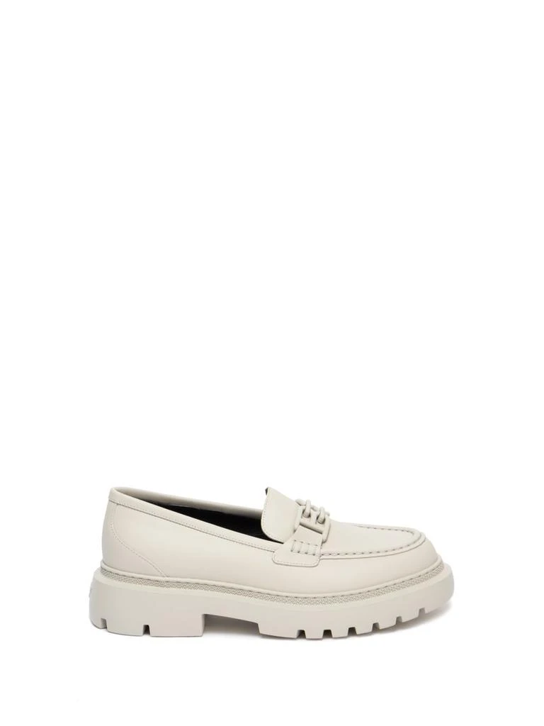 商品Bally|Bally `Gioia Flat-Tnl Valais` Moccassin,价格¥2871,第1张图片