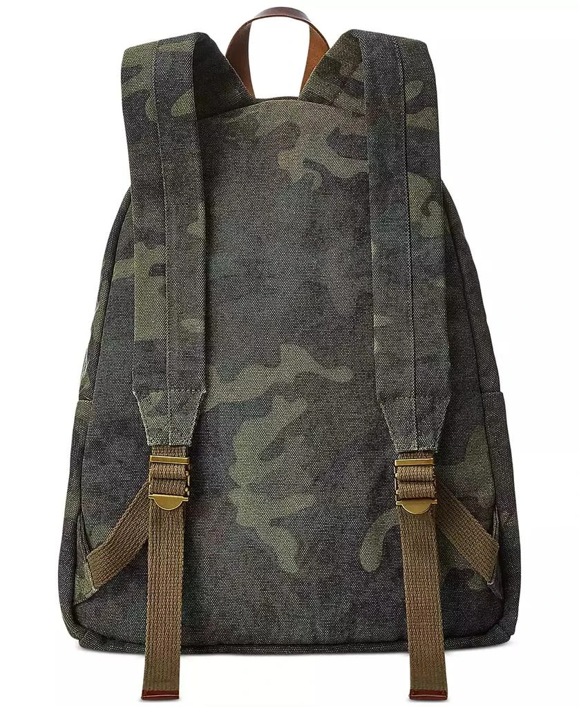 商品Ralph Lauren|Men's Tiger-Patch Camo Canvas Backpack,价格¥908,第4张图片详细描述