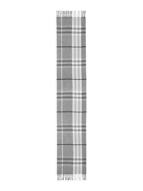 Giant Check Cashmere Scarf商品第1张图片规格展示