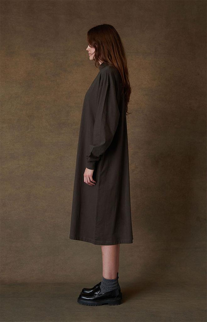 Women's Off Black Long Sleeve T-Shirt商品第3张图片规格展示