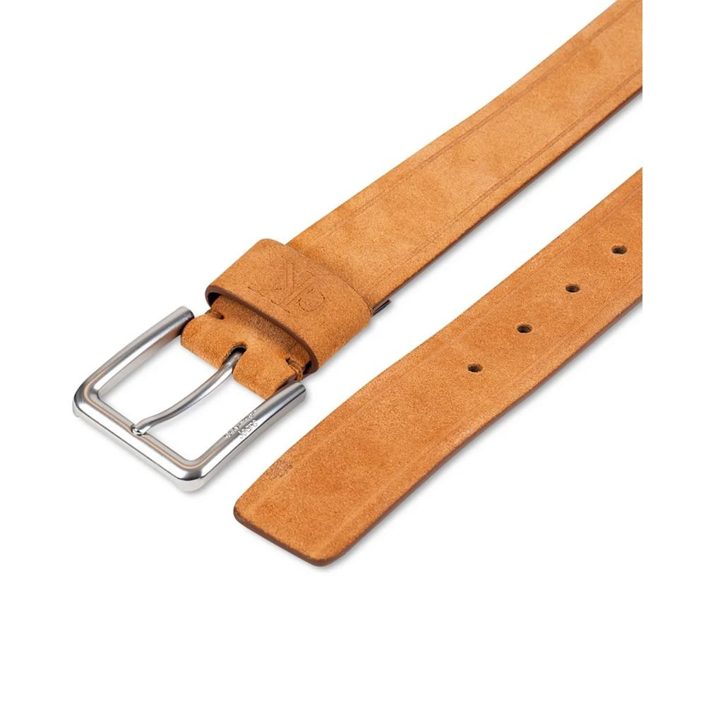 商品Calvin Klein|Men’s Casual Suede Embossed Jeans Belt,价格¥221,第4张图片详细描述