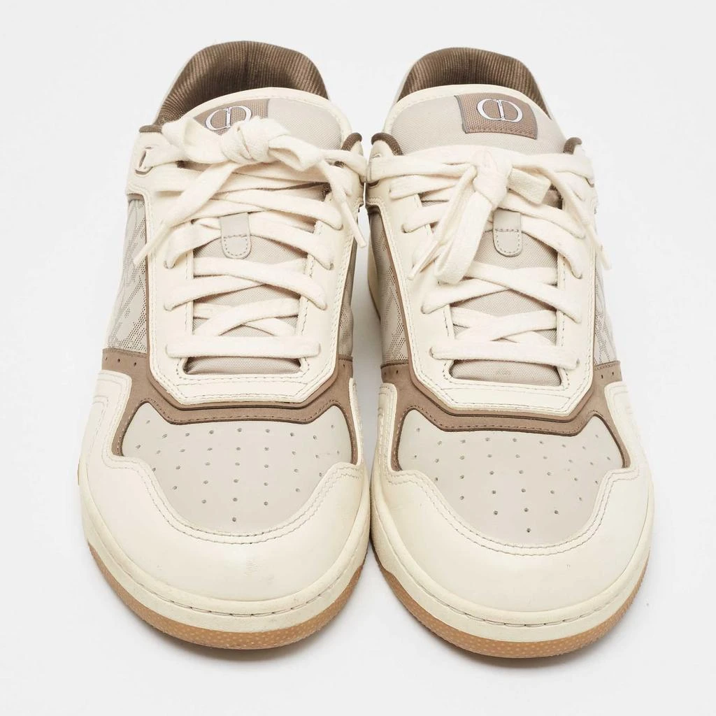 商品[二手商品] Dior|Dior Cream Leather B27 Low Top Sneakers Size 46,价格¥3513,第3张图片详细描述