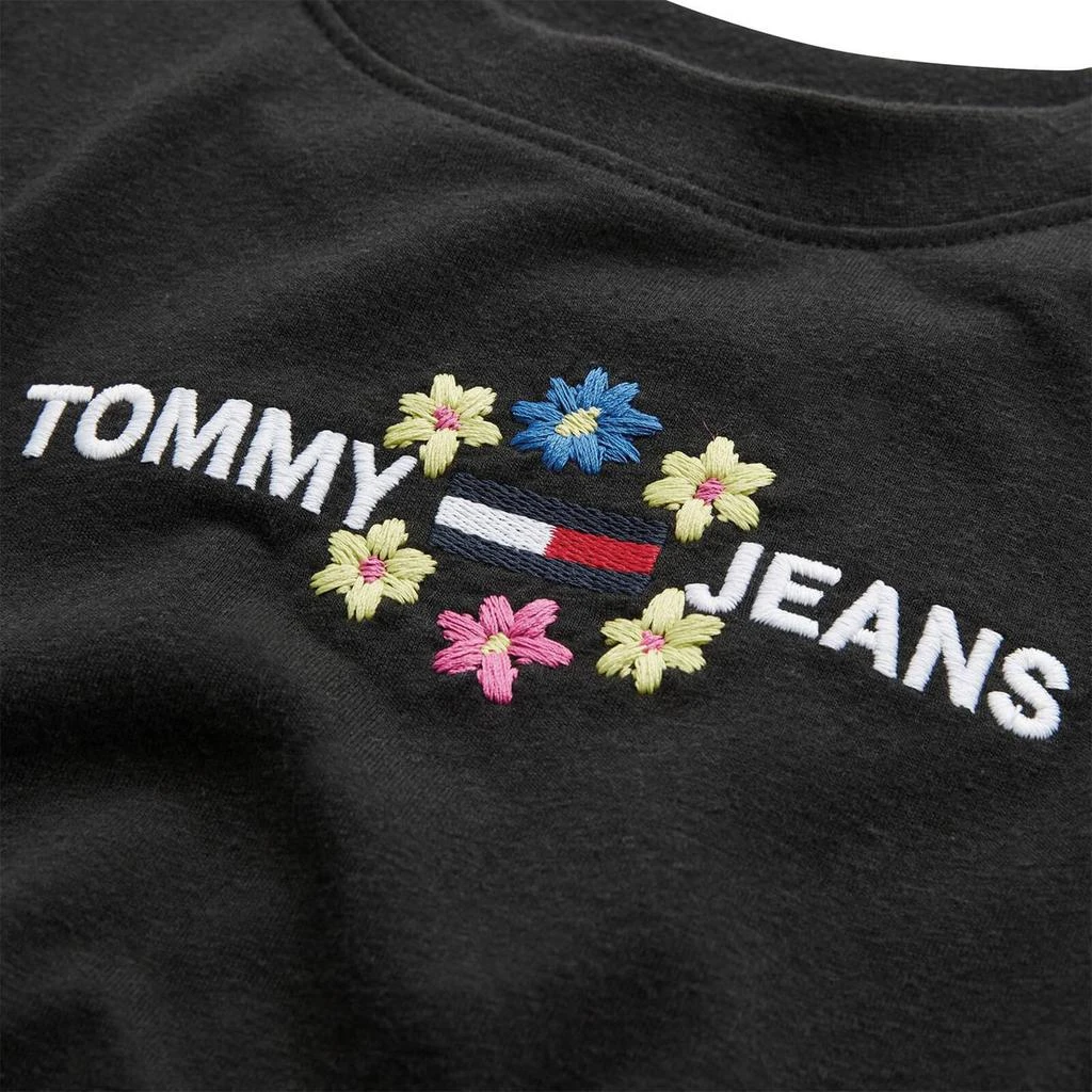 Tommy Jeans Women's Sustainable Crop Floral T-Shirt - Black 商品