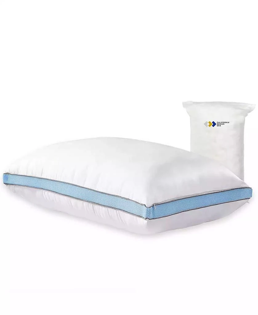 商品California Design Den|Luxury Bed Pillow for Sleeping, Adjustable Memory Foam, Medium-Firm by,价格¥371,第1张图片