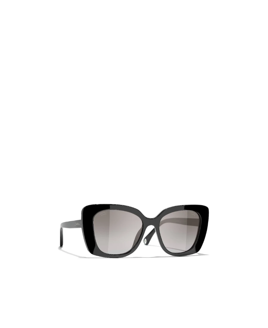 商品【商品预售7天】 Chanel|Chanel 女士太阳镜 CH5504C622M3 黑色,价格¥3157,第3张图片详细描述