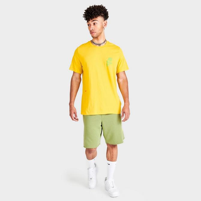 Men's Nike Sportswear Essentials+ Futura Glitch Graphic Short-Sleeve T-Shirt商品第2张图片规格展示