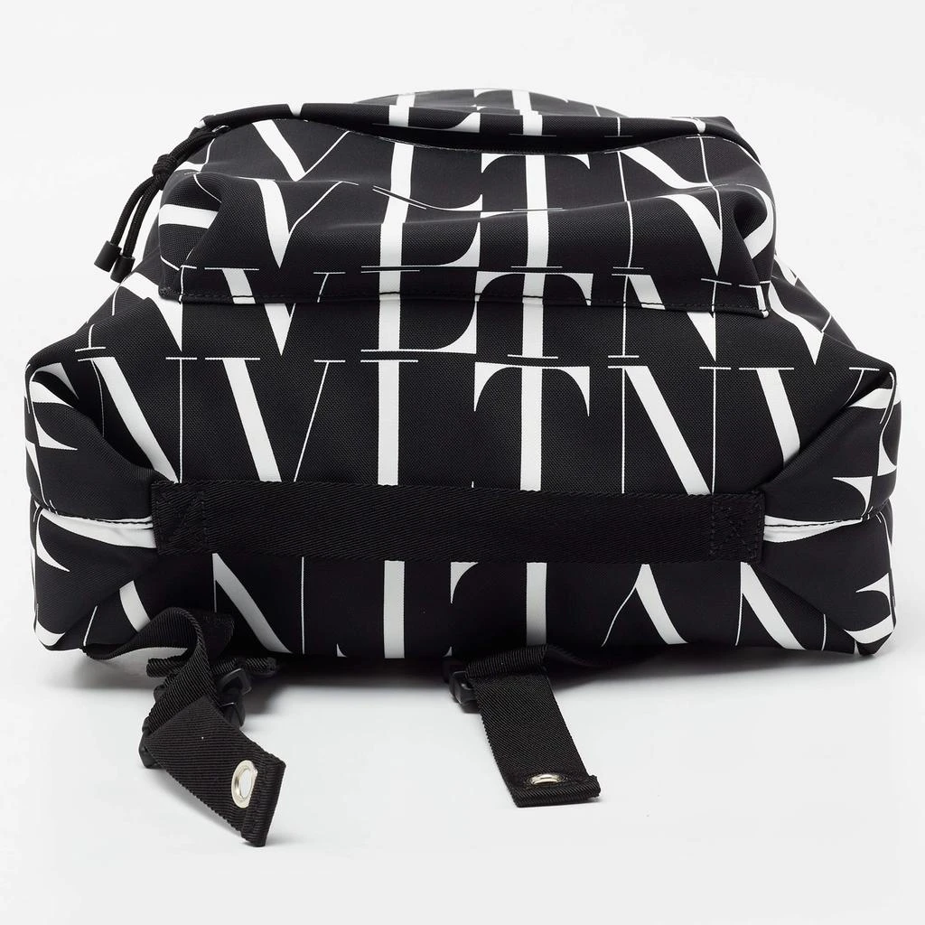 Valentino Black Canvas VLTN Backpack 商品