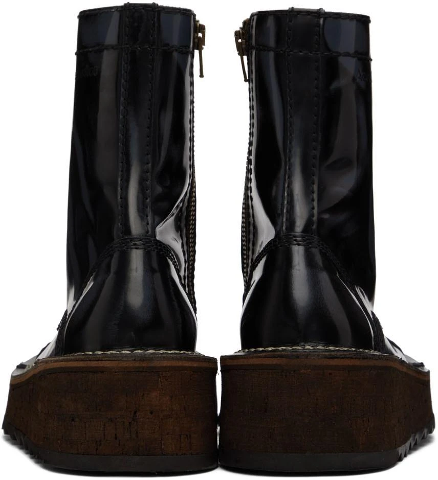 商品Acne Studios|Black Leather Boots,价格¥3351,第2张图片详细描述