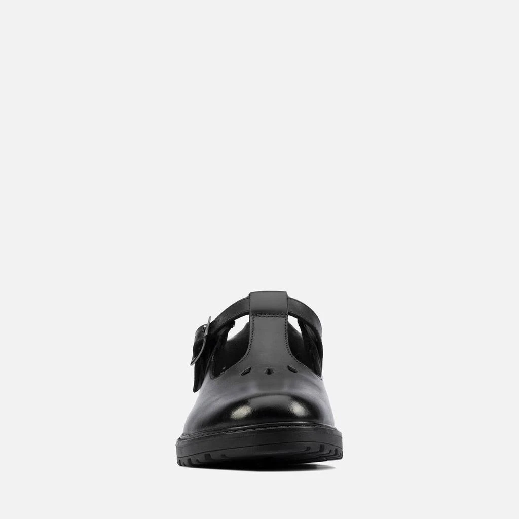商品Clarks|Clarks Youth Dempster Bar School Shoes - Black Leather,价格¥314,第4张图片详细描述