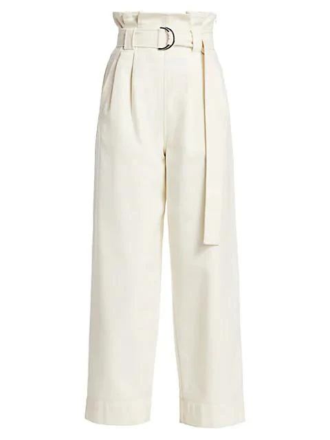 商品Ganni|Chino Paperbag Trousers,价格¥529,第1张图片