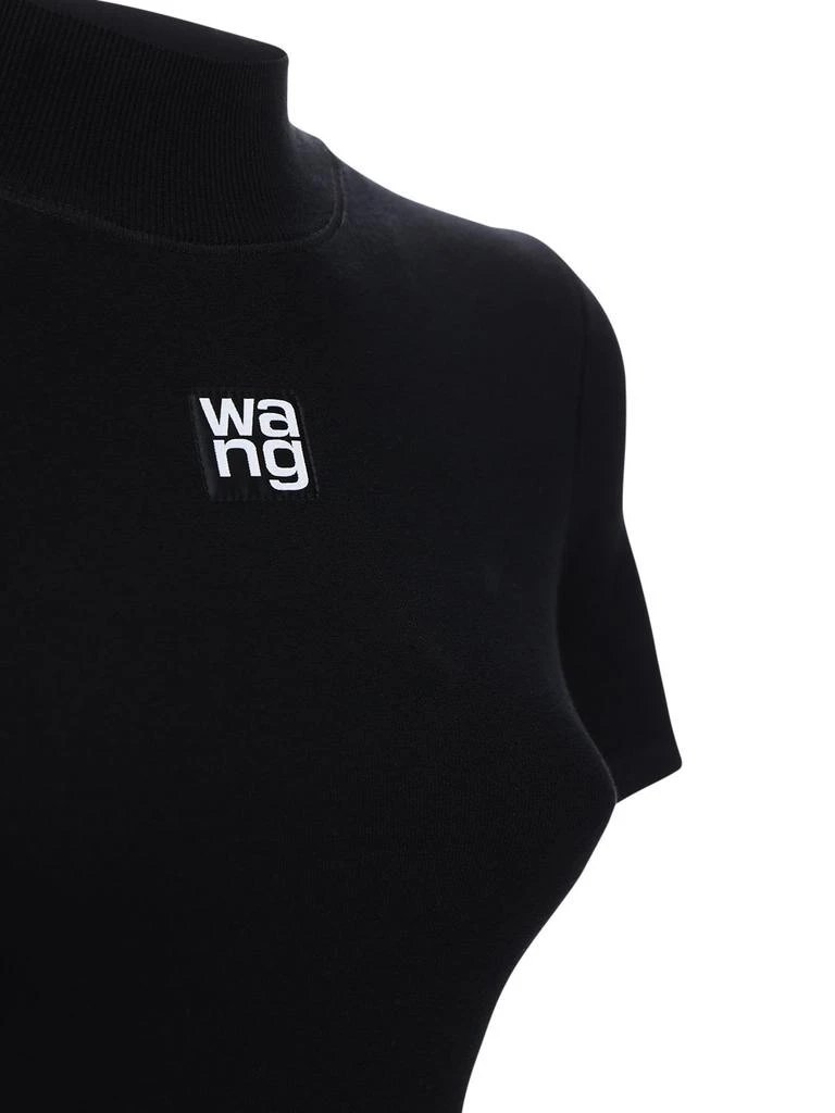 商品Alexander Wang|Logo Stretch Jersey Mini Dress,价格¥3374,第3张图片详细描述