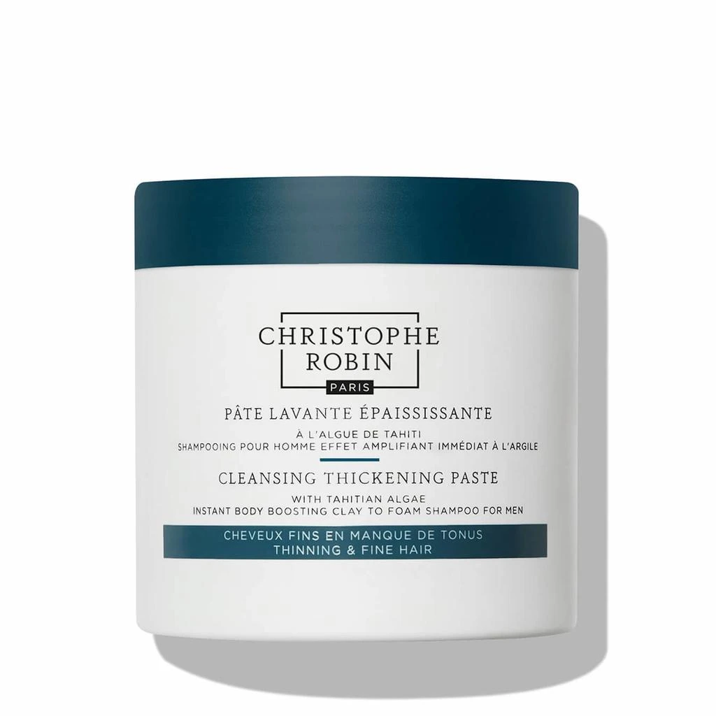 商品Christophe Robin|Christophe Robin Cleansing Thickening Paste with Pure Rassoul Clay and Tahitian Algae 250ml,价格¥442,第1张图片