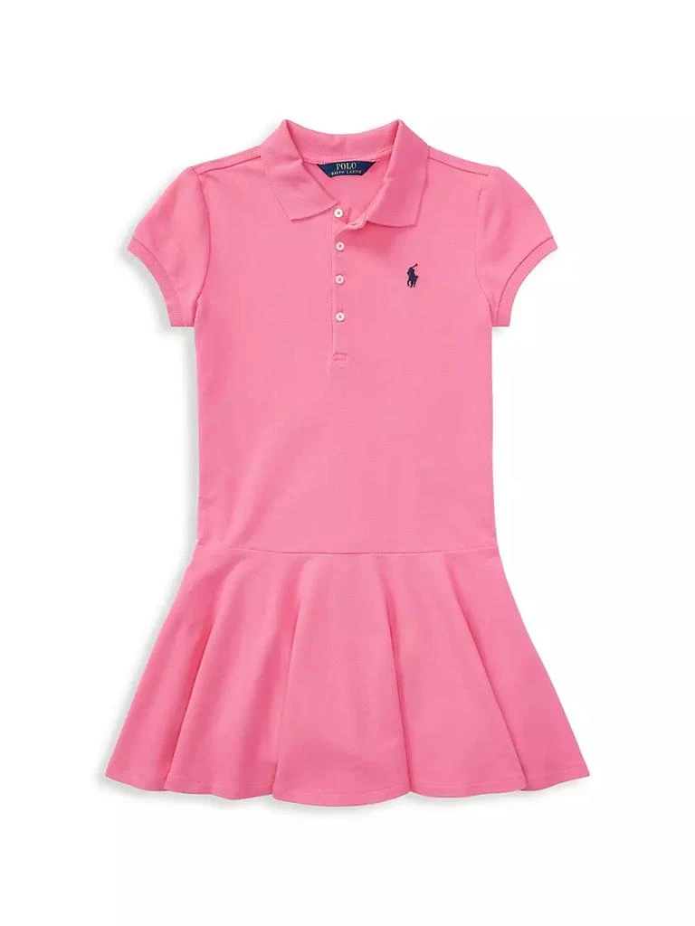 商品Ralph Lauren|Little Girl's & Girl's Polo Dress,价格¥446,第1张图片