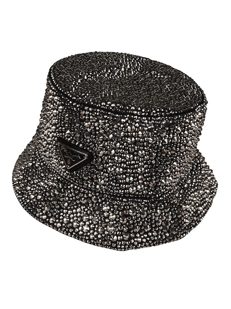 商品Prada|Logo Plaque Embellished Hat,价格¥10206,第1张图片