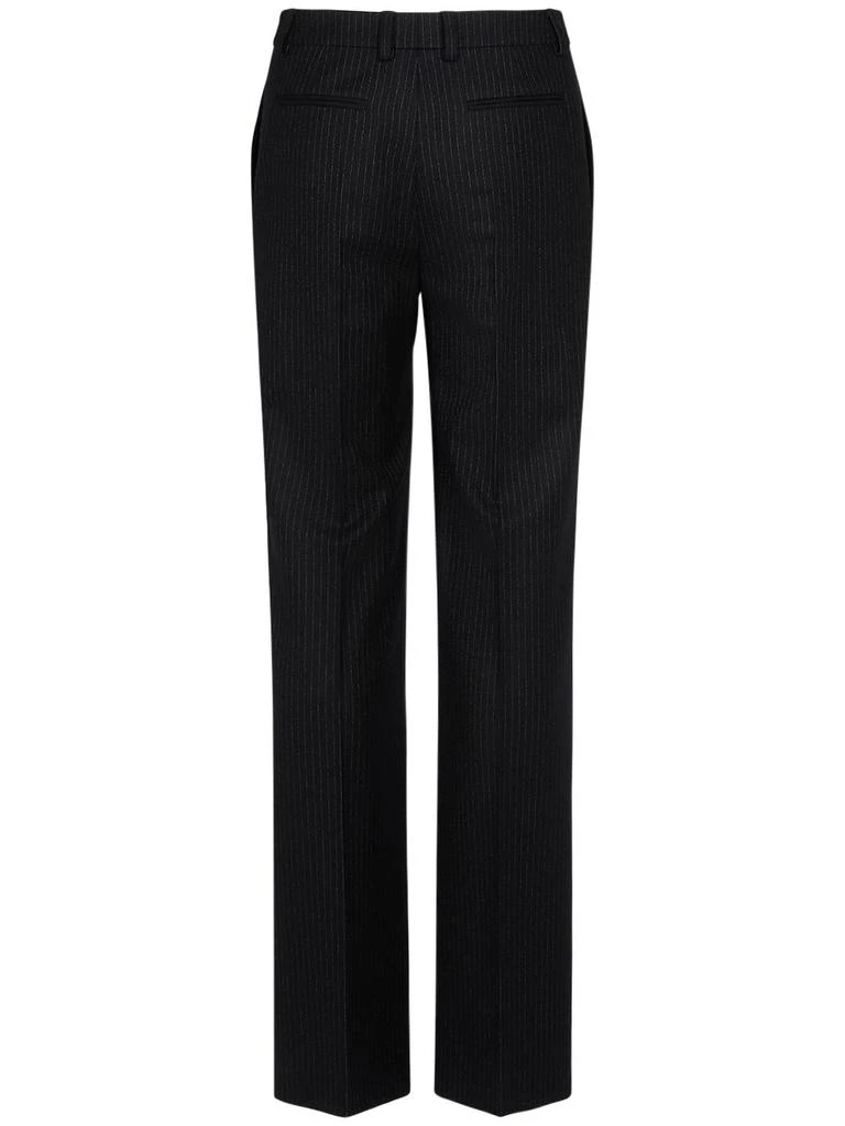 商品Yves Saint Laurent|Pleated Wool Blend Pants,价格¥14381,第3张图片详细描述