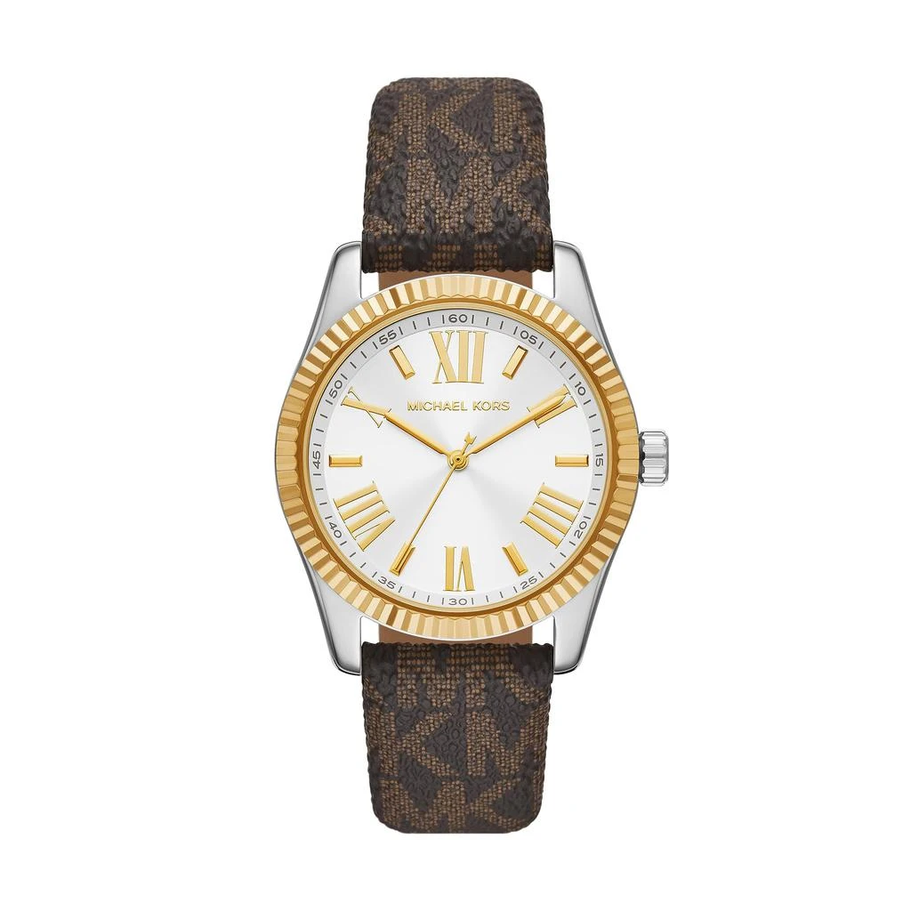 商品Michael Kors|MK4745 - Lexington Three Hand Watch,价格¥1351,第1张图片