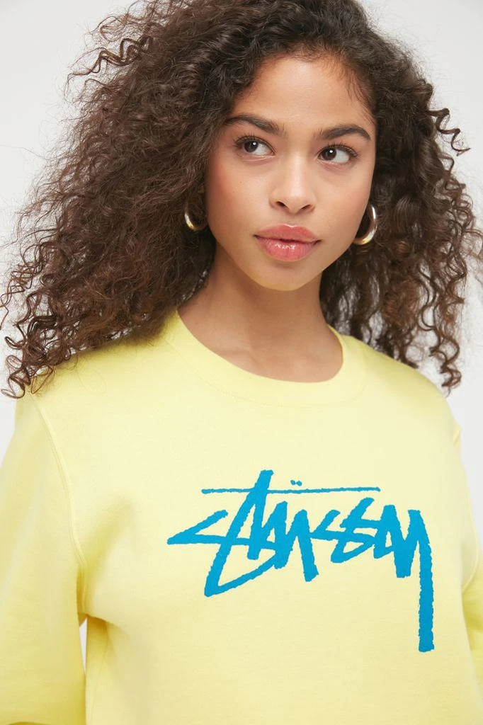 商品STUSSY|Stussy Stock Logo Crew Neck 卫衣,价格¥303,第1张图片