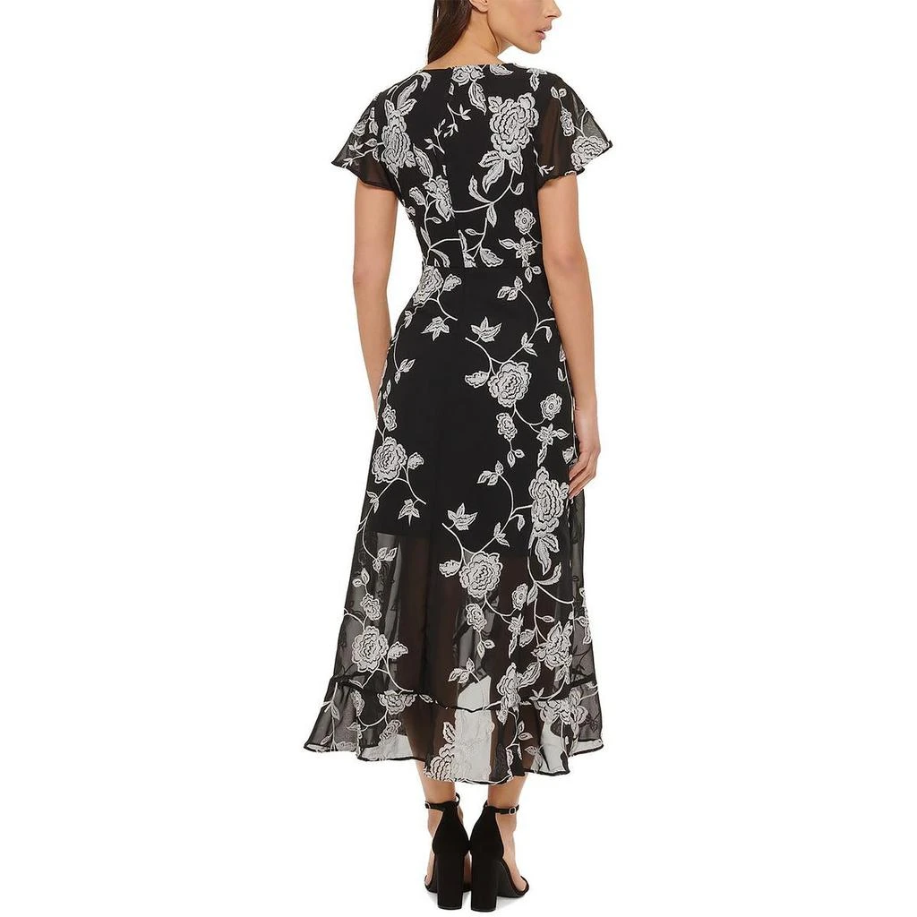 商品Kensie|Womens Surplice Midi Wrap Dress,价格¥235,第2张图片详细描述