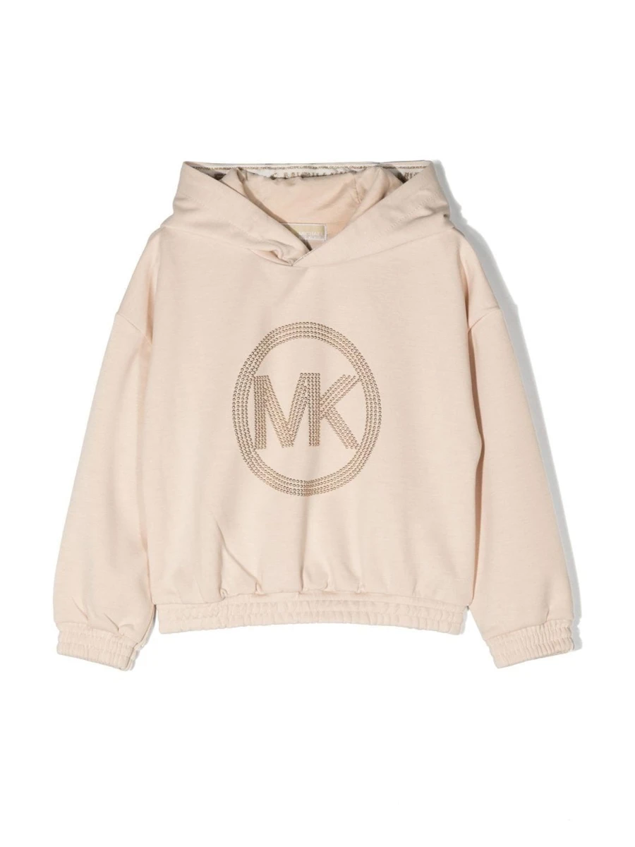 商品【商品预售7天】 Michael Kors|Michael Kors 女童卫衣 R15135K224 米白色,价格¥695,第1张图片