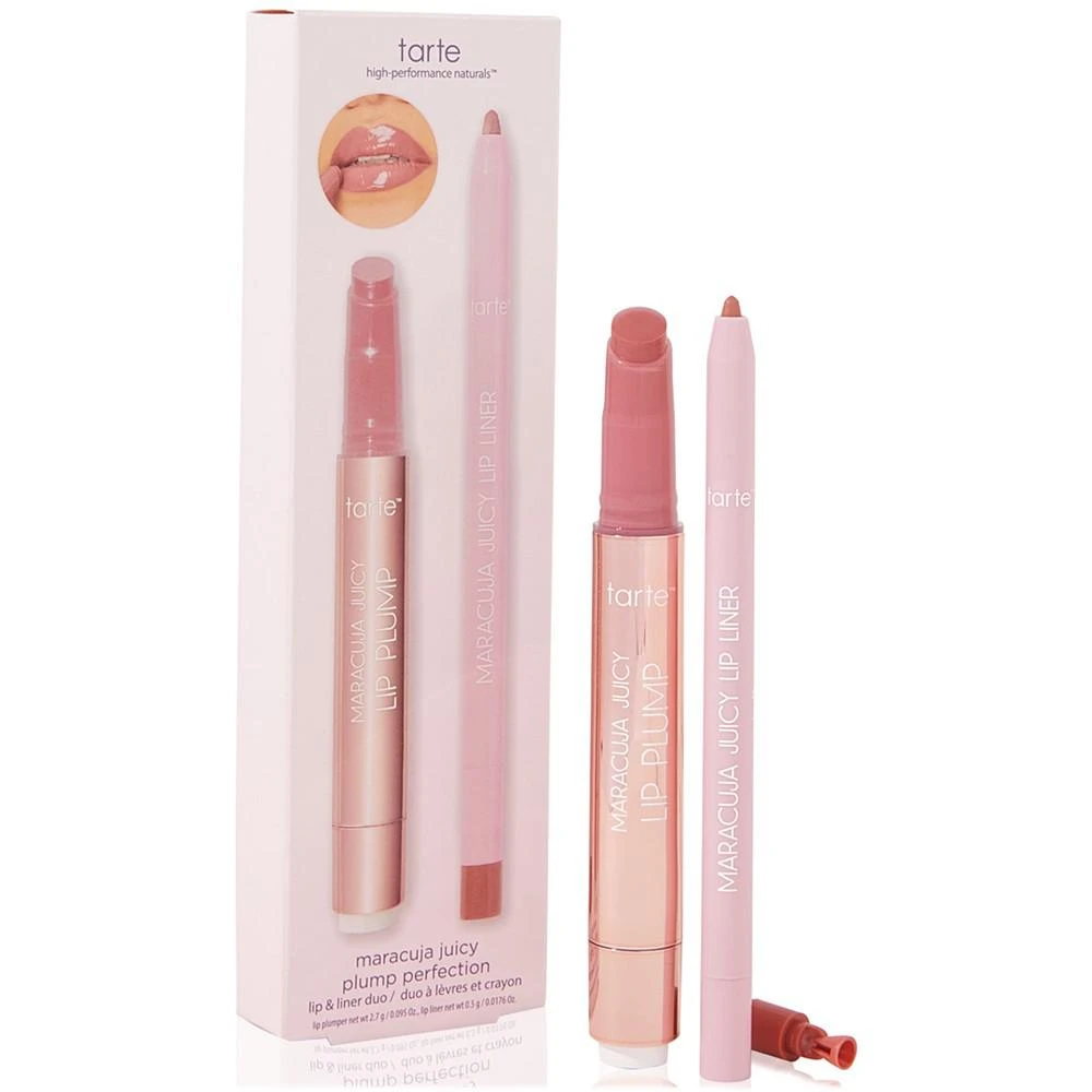 商品Tarte|2-Pc. Maracuja Juicy Plump Perfection Lip & Liner Set,价格¥217,第1张图片