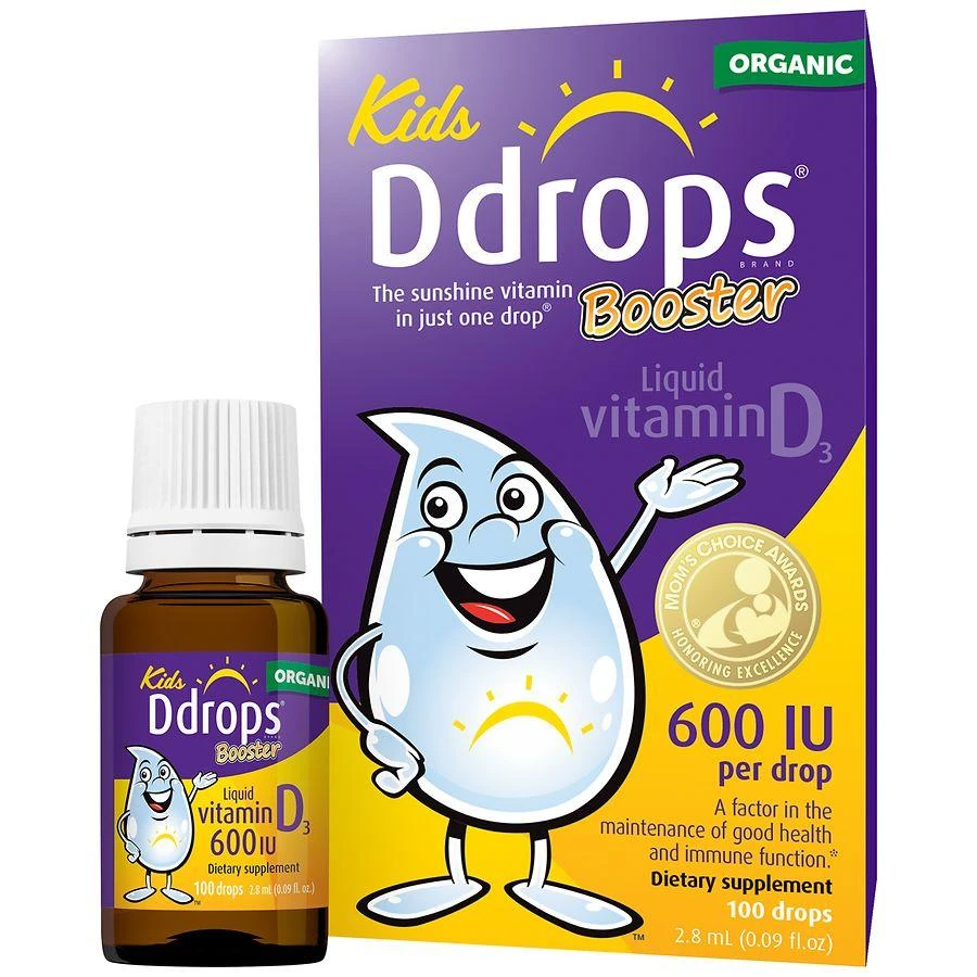 商品Ddrops|维他命滴剂 D3 600IU,价格¥100,第1张图片