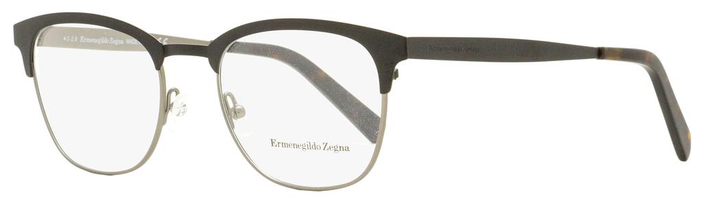 Ermenegildo Zegna Men's Classic Eyeglasses EZ5099 002 Matte Black/Havana 50mm商品第1张图片规格展示