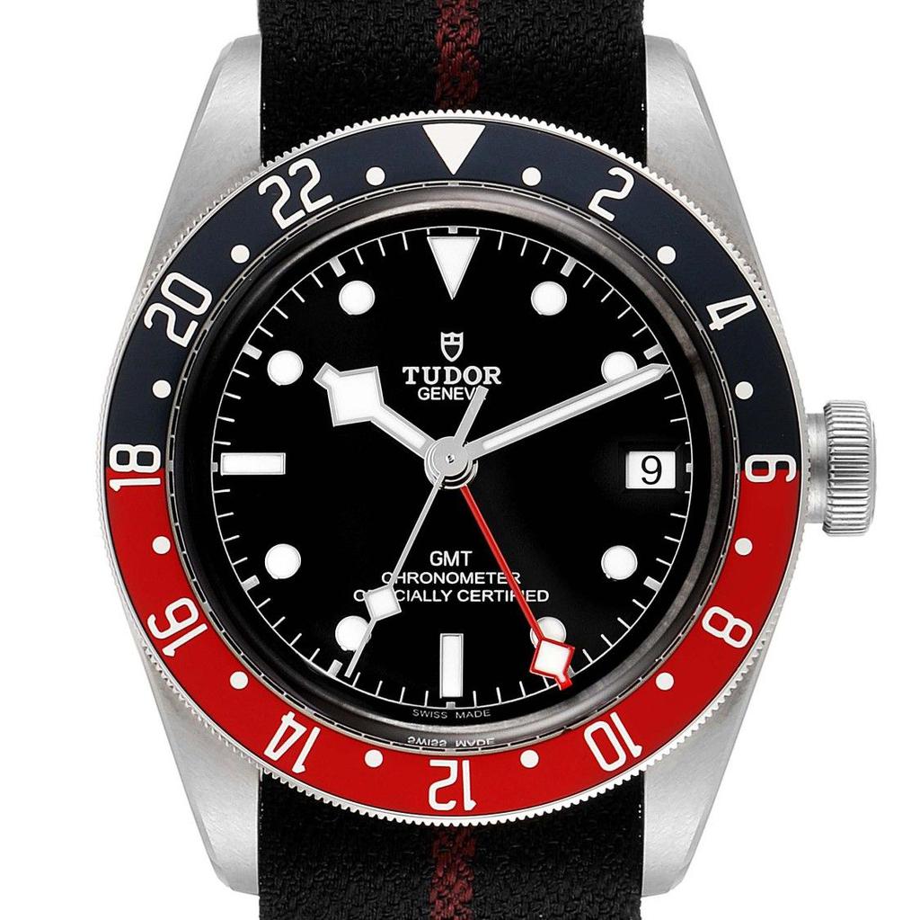 Heritage Black Bay Gmt Pepsi Bezel Mens Watch 79830Rb Box Papers商品第2张图片规格展示