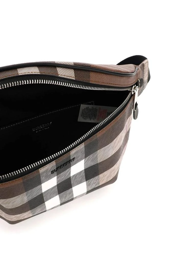 商品Burberry|Burberry Checked Zipped Belt Bag,价格¥5308,第5张图片详细描述