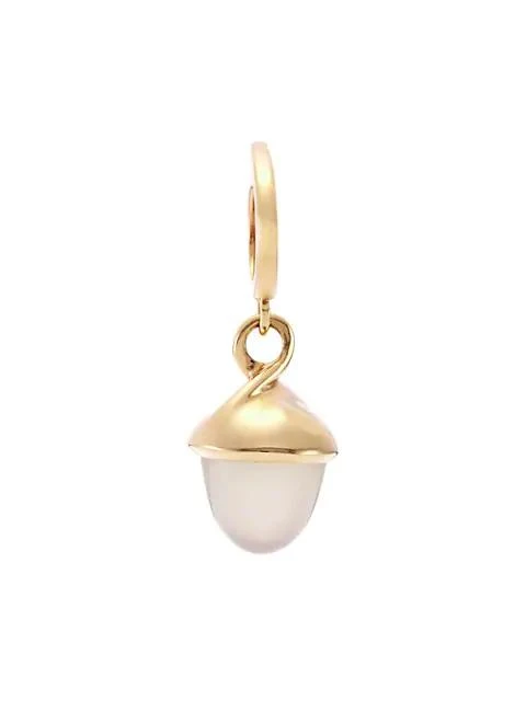 商品Tamara Comolli|Mikado 18K Rose Gold & Sand Moonstone Acorn Pendant,价格¥7459,第1张图片