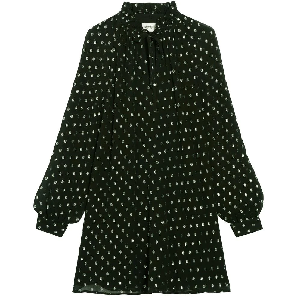 商品Claudie Pierlot|Rififi 短款波点连衣裙,价格¥1548,第1张图片