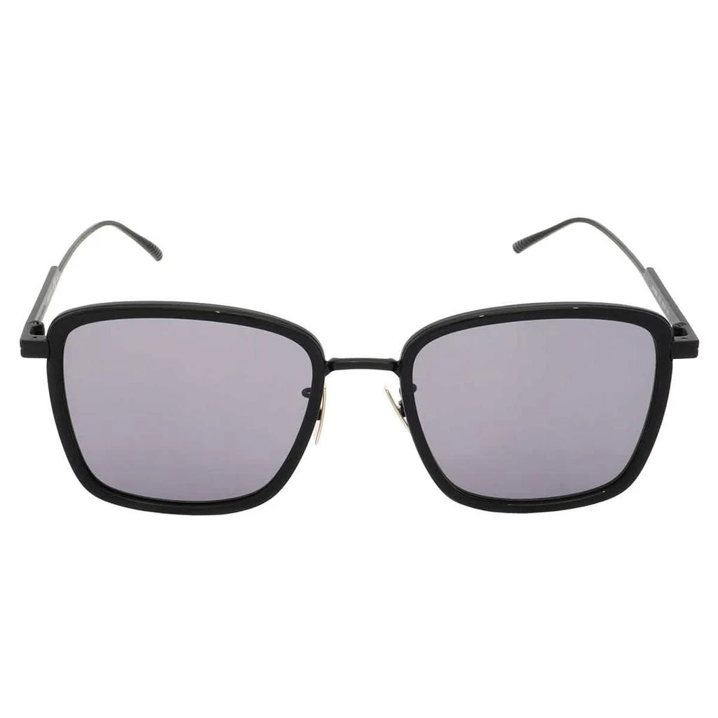 商品Bottega Veneta|Bottega Veneta Grey Square Ladies Sunglasses BV1008SK 002 55,价格¥1010,第1张图片