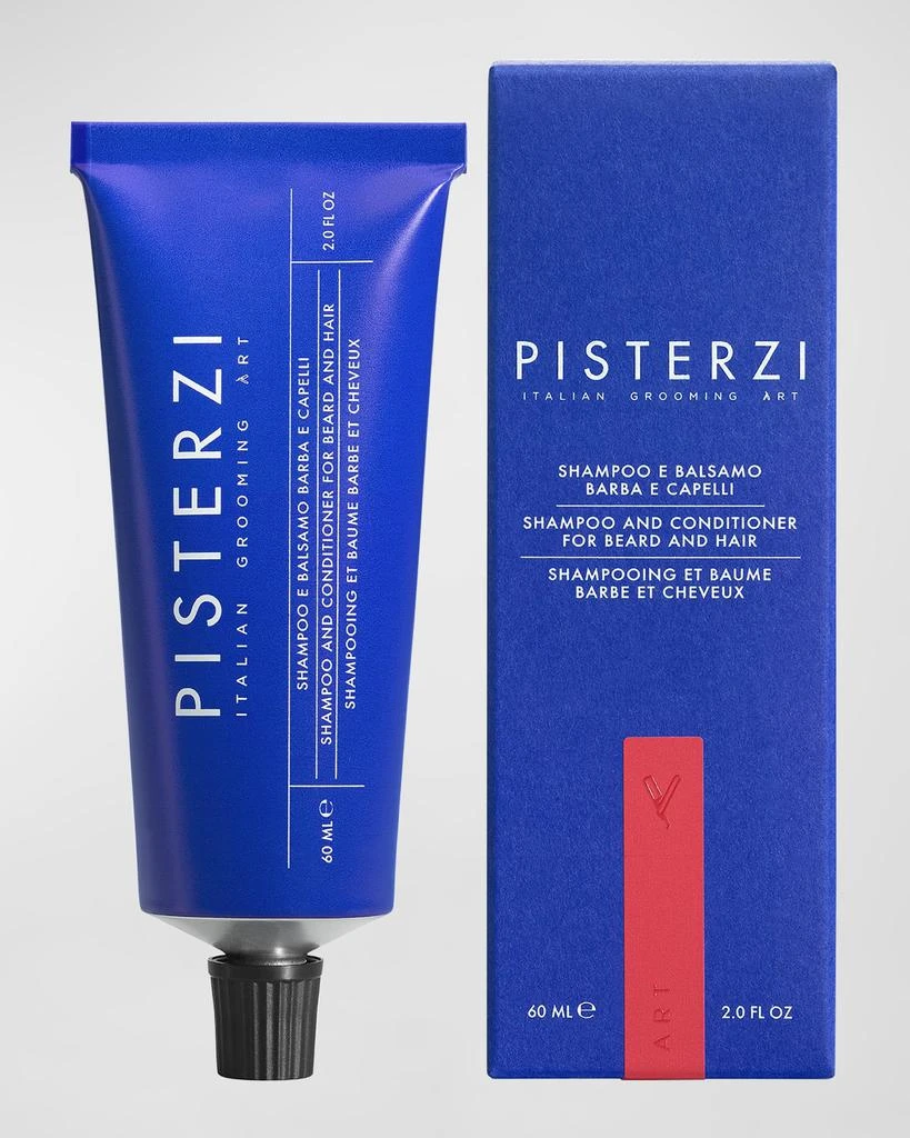 商品PISTERZI|Shampoo And Conditioner For Beard And Hair, 2 oz.,价格¥272,第2张图片详细描述