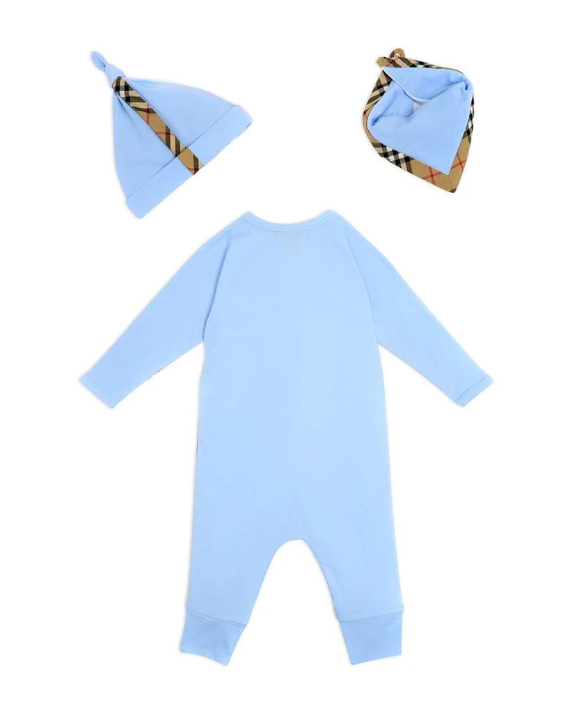 Unisex Claude Mini Check Footie, Hat & Bib Gift Set - Baby 商品