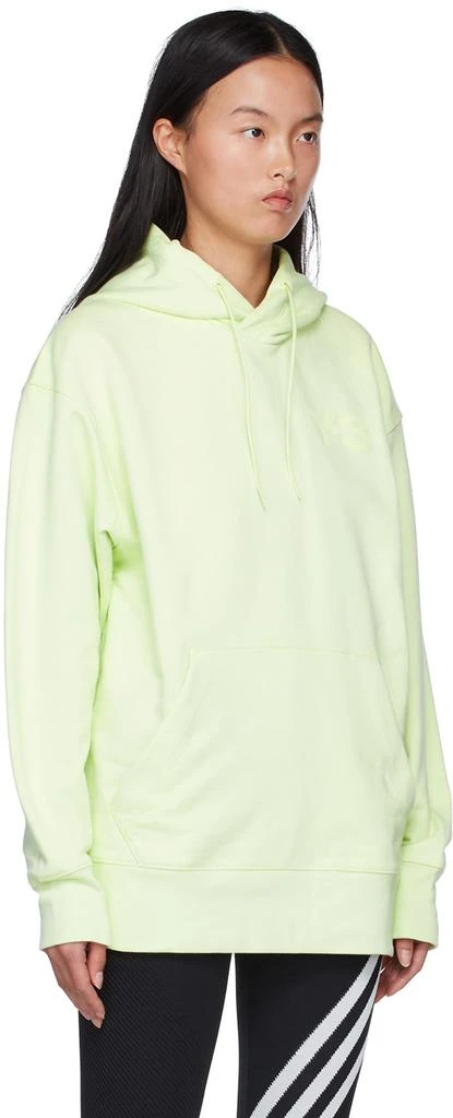 商品Y-3|Green Cotton Hoodie,价格¥497,第2张图片详细描述