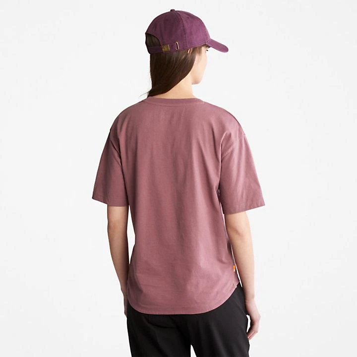 商品Timberland|Logo Graphic T-Shirt for Women in Pink,价格¥140,第2张图片详细描述