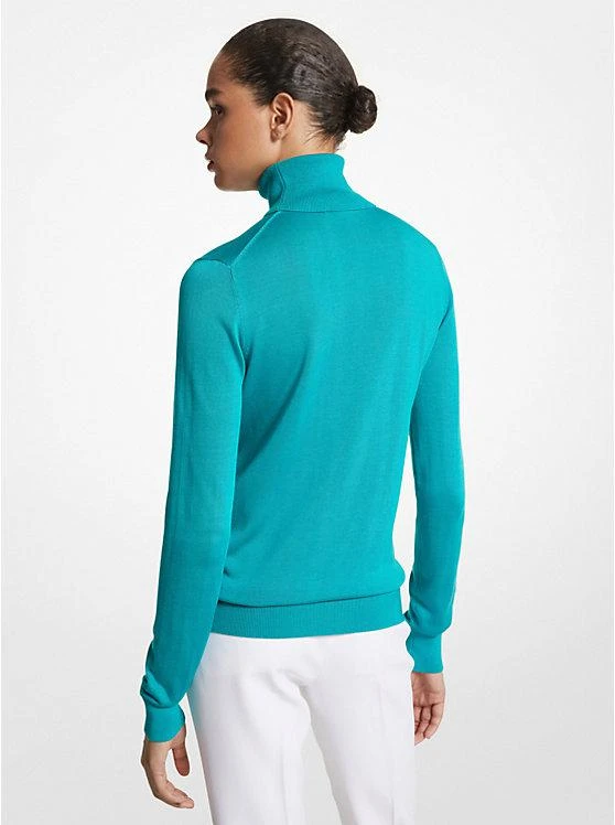 商品Michael Kors|Featherweight Silk Turtleneck Sweater,价格¥3556,第2张图片详细描述