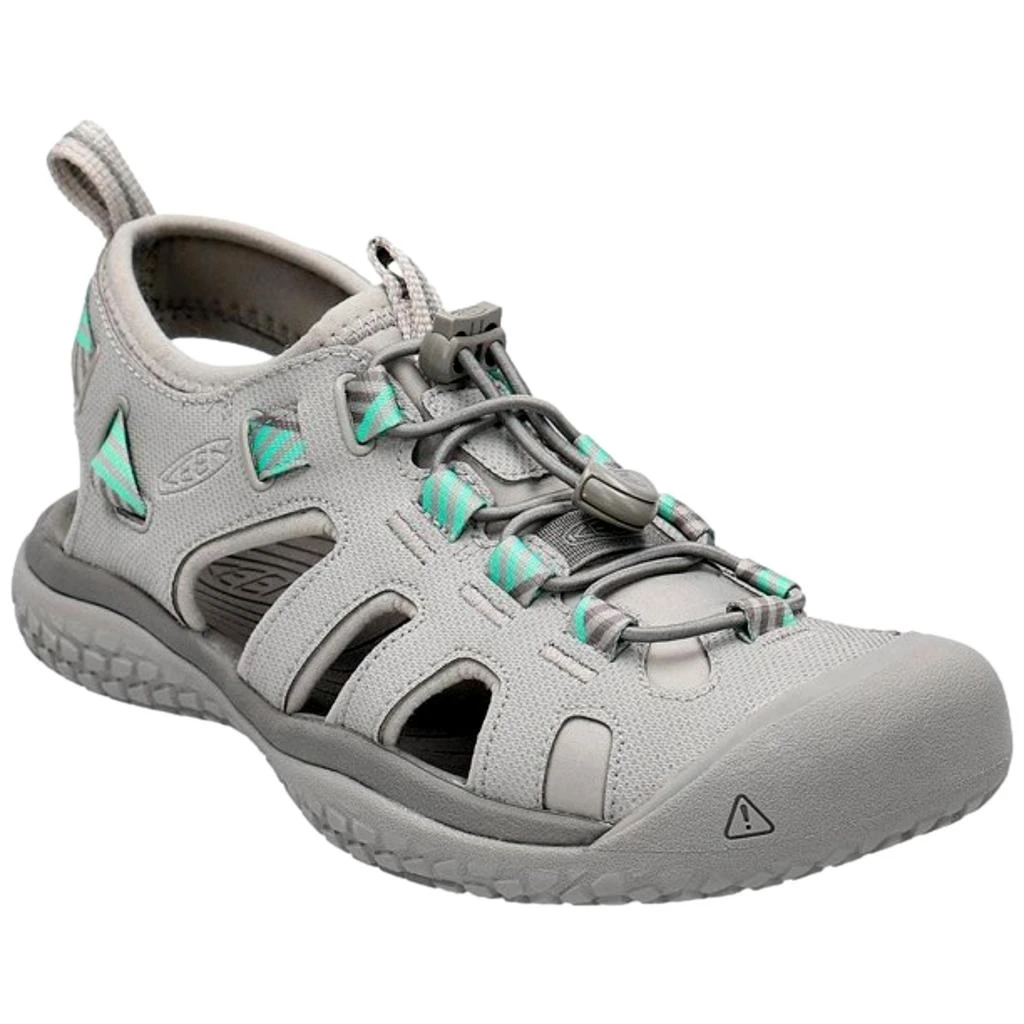 商品Keen|SOLR Sandal Light Gray/Ocean Wave  1022452 Women's,价格¥411,第2张图片详细描述