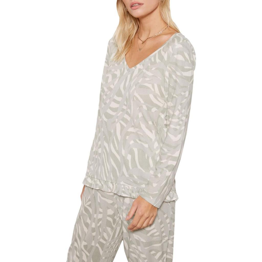 商品Tart|Tart Collections Jade Women's 2 Piece Striped Top and Jogger Pajama Lounge Set,价格¥96-¥111,第6张图片详细描述