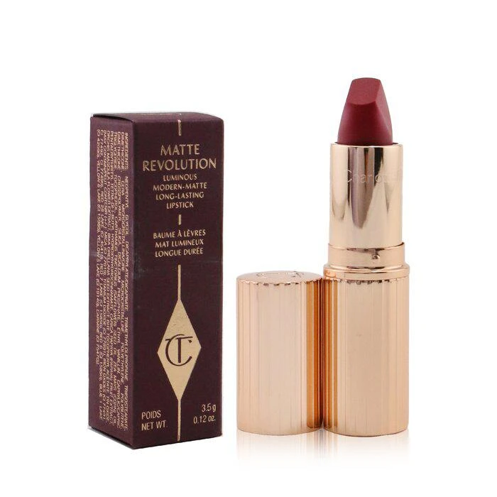 商品Charlotte Tilbury|Charlotte Tilbury 摩登雾感唇膏 - # Red Carpet Red 挚爱红毯 -Red Carpet Red 挚爱红毯(3.5g/0.12oz),价格¥157,第2张图片详细描述