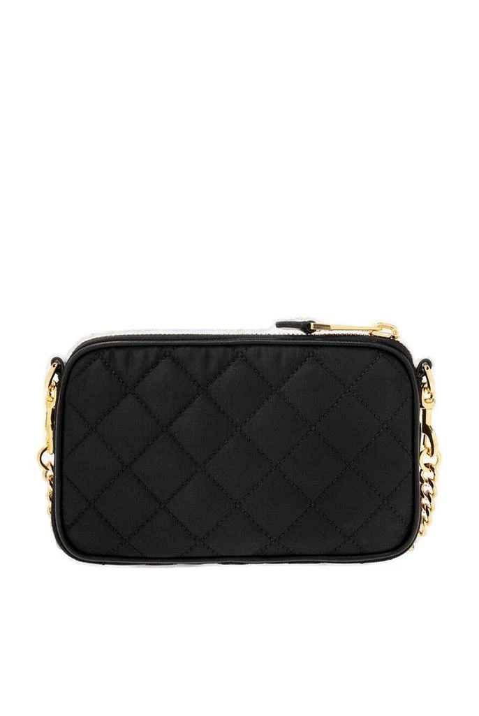 商品Moschino|Moschino Quilted Logo Patch Zipped Crossbody Bag,价格¥2435,第2张图片详细描述