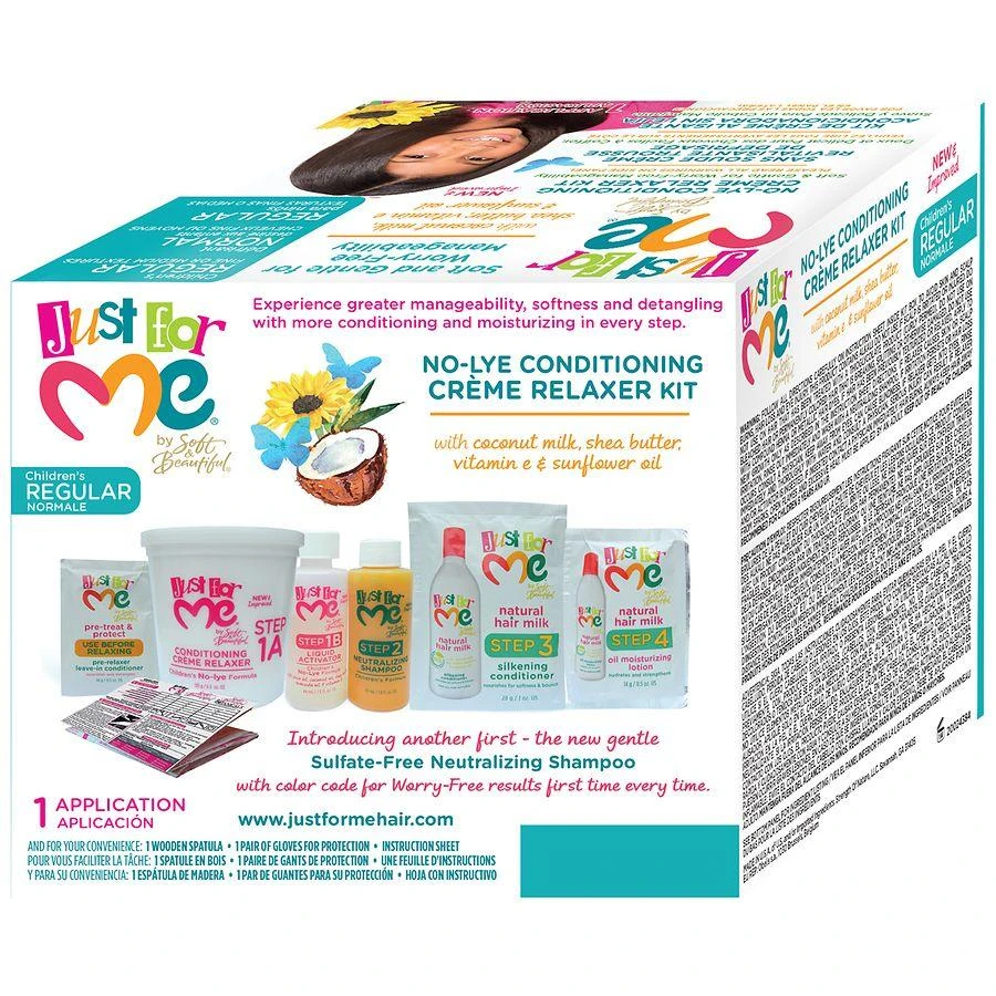 商品Just For Me|Relaxer Kit Regular,价格¥59,第3张图片详细描述