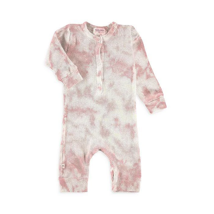 商品PAIGELAUREN|Girls' Tie Dye Thermal Henley Coverall - Baby,价格¥411,第1张图片