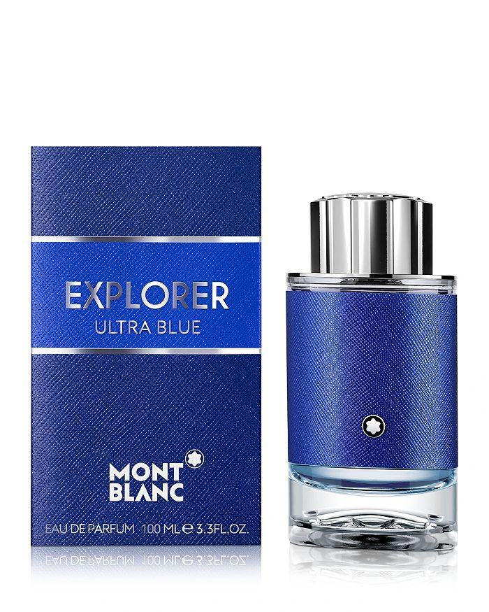 商品MontBlanc|Explorer Ultra Blue Eau de Parfum 3.3 oz.,价格¥774,第2张图片详细描述