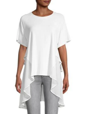 商品Patrizia Luca|Chiffon High-Low Tunic Top,价格¥396,第1张图片