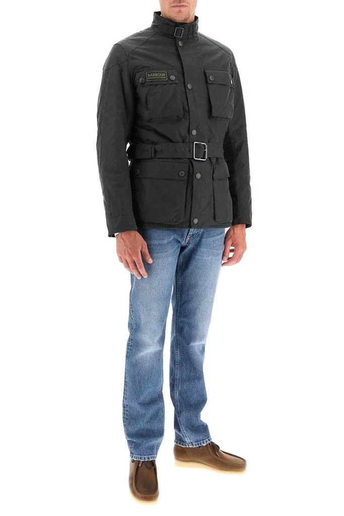 商品Barbour|BLACKWELL INTERNATIONAL JACKET IN WAXED COTTON,价格¥1628,第2张图片详细描述