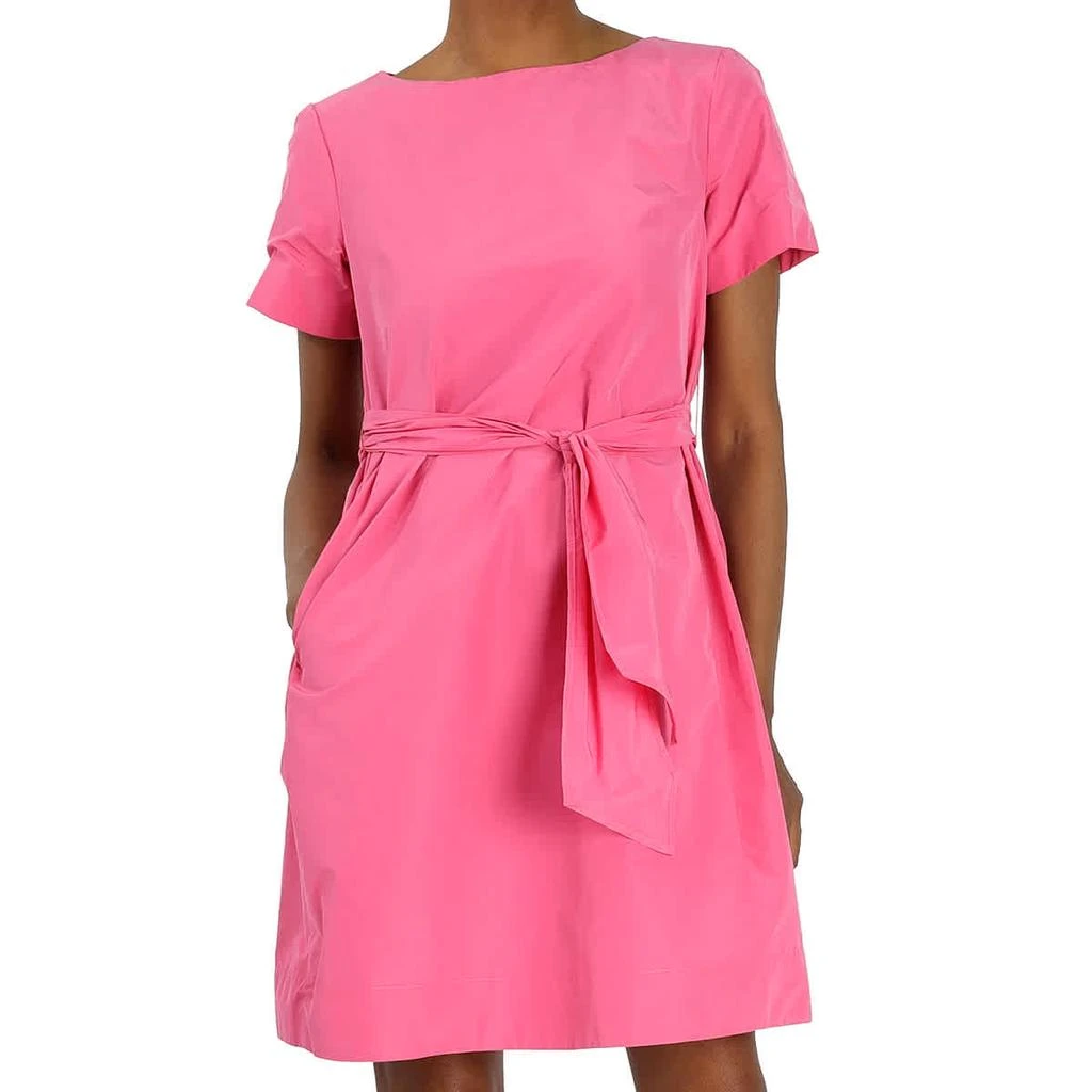 商品Max Mara|Weekend Nicola Pink A-Line Taffeta Dress,价格¥967,第1张图片