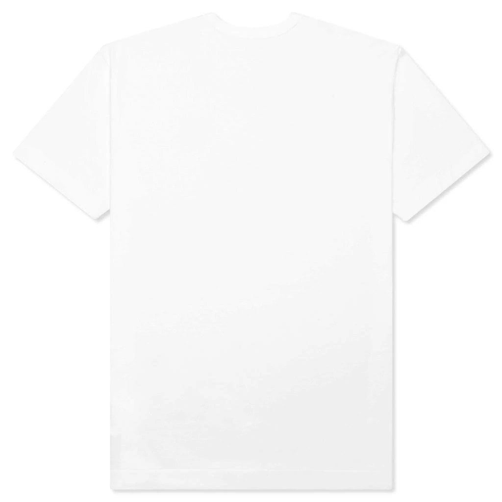 商品Comme des Garcons|Outline Heart T-Shirt - White/Red,价格¥1032,第2张图片详细描述