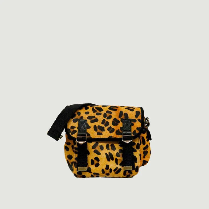 商品Sac Us|Small leather bag Leopard SAC US,价格¥1720,第1张图片