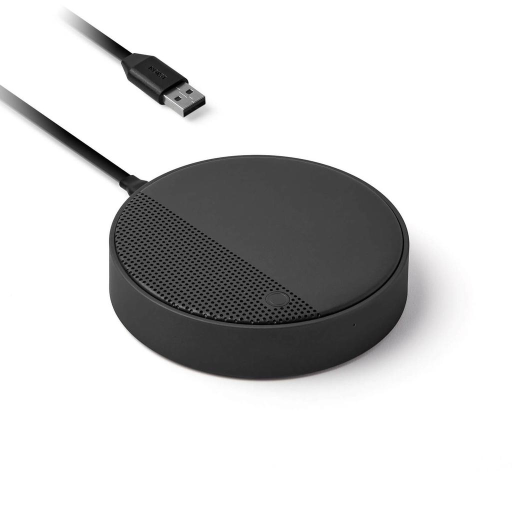 Lexon OSLO Energy + Bluetooth Speaker + Wireless Charger - Black商品第4张图片规格展示